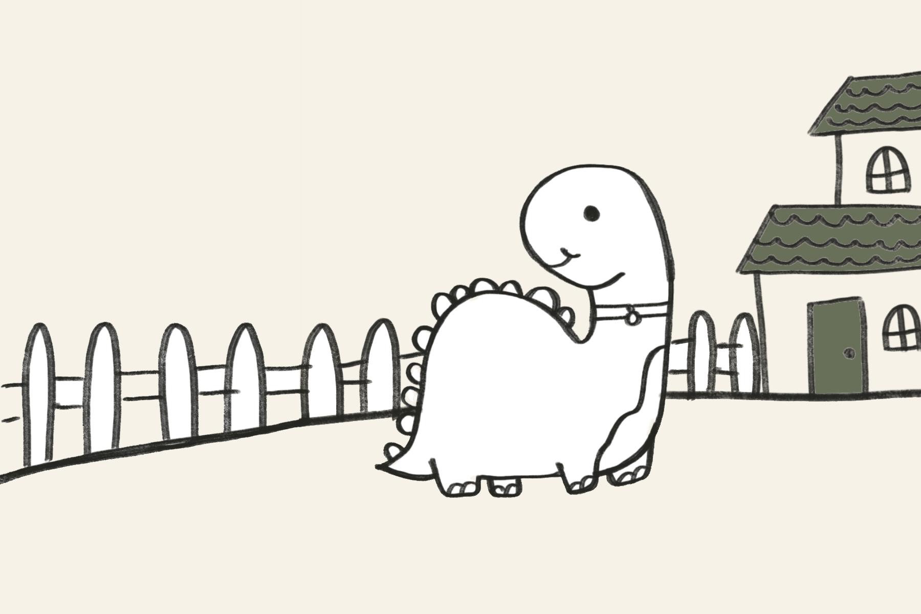 Pet dinosaur