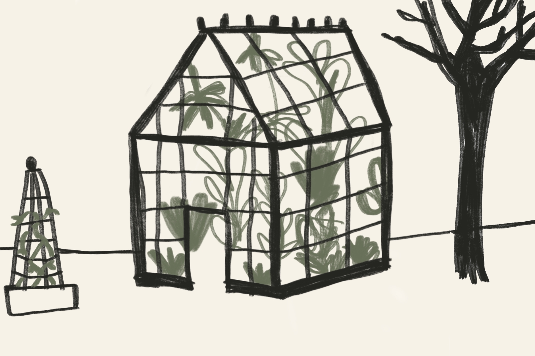 Victorian greenhouse