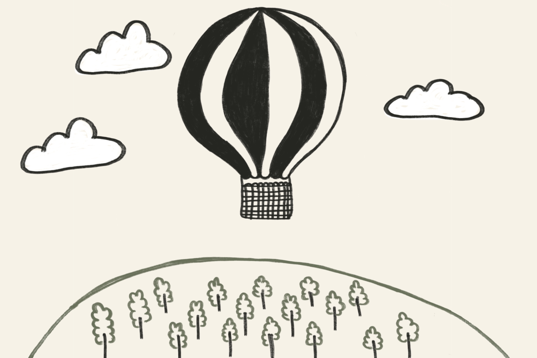 Hot air balloon ride