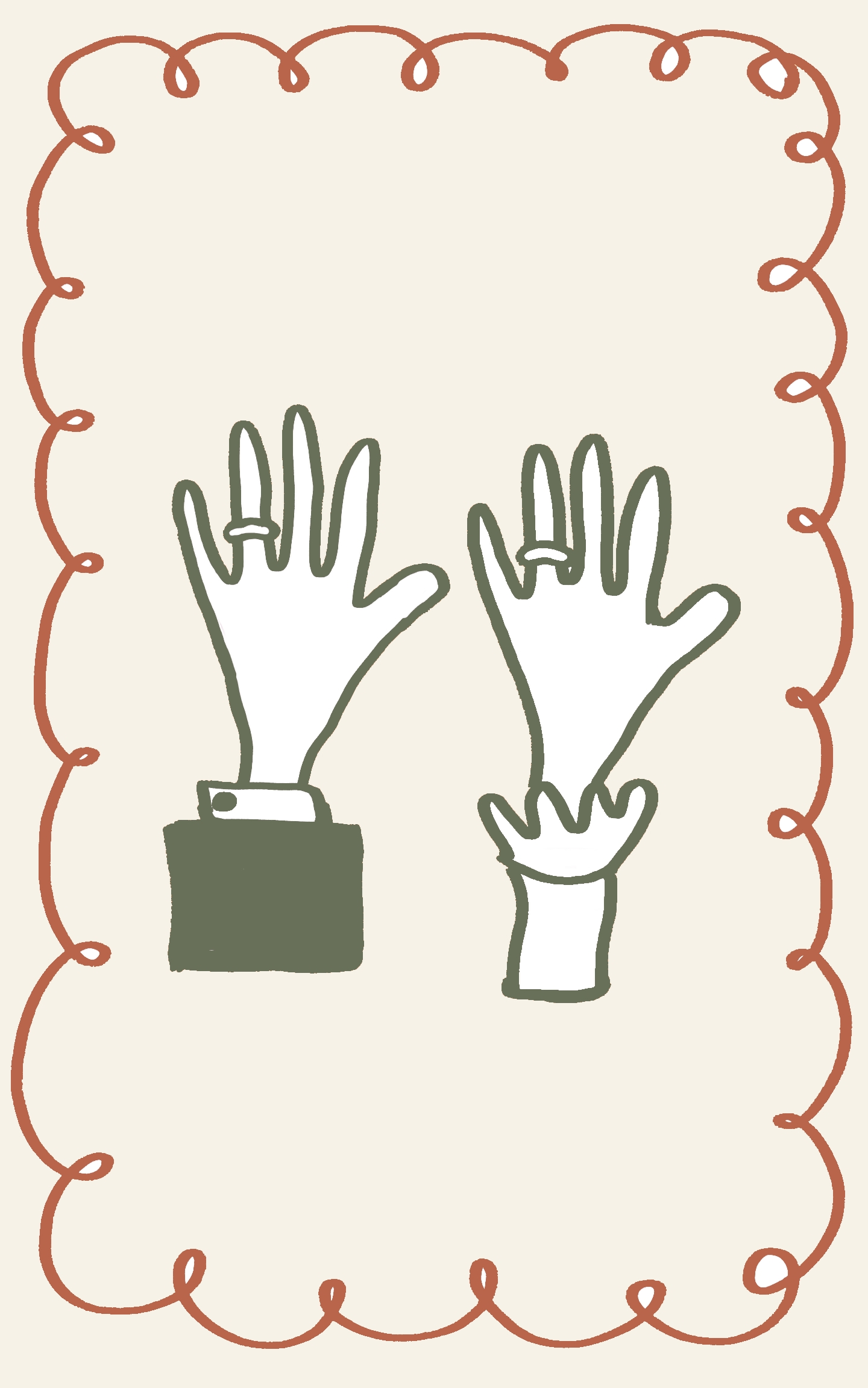 Illustration of the couple